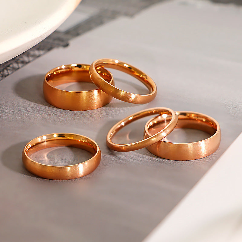 Damen filigraner Ring mit glänzendem Finish Shop Nory