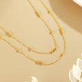 Damen Halskette mit filigranen Kugeldetails Shop Nory
