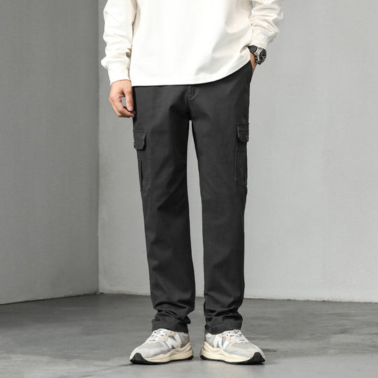 Herren Cargohose im geraden Schnitt mit Utility-Klappentaschen und leicht taperedem Bein Shop Nory