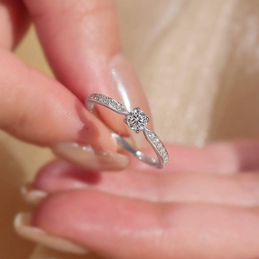 Damen Funktionsring mit funkelndem Zirkonia Shop Nory