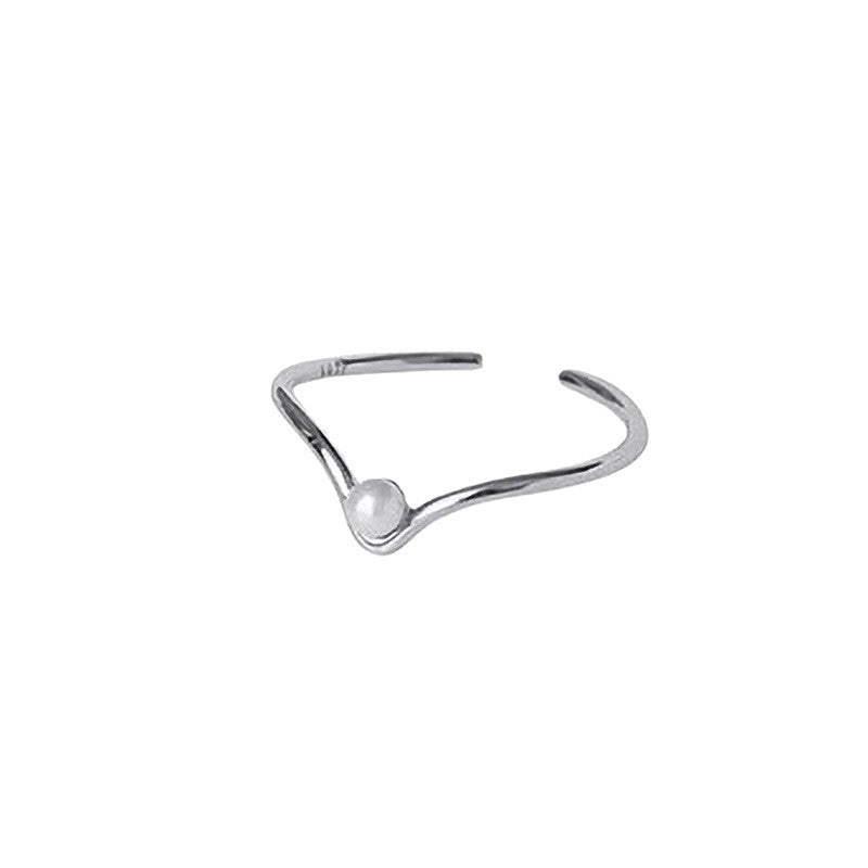 Damen filigraner Armreif mit edler Perle Shop Nory