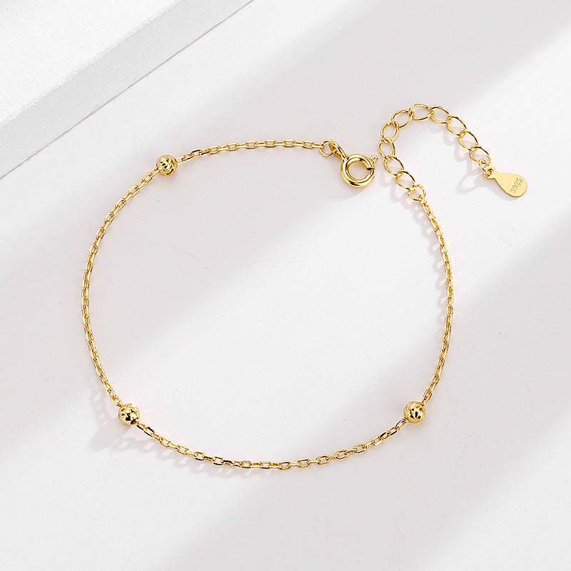 Damen zartes Armband mit filigranen Kugeldetails Shop Nory