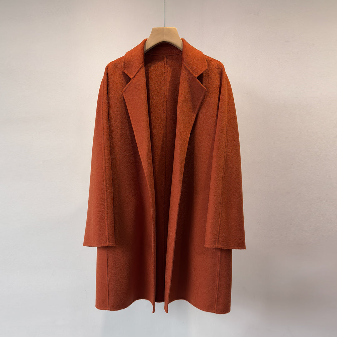 Damen Eleganter Maßgeschneiderter Wickelmantel Shop Nory