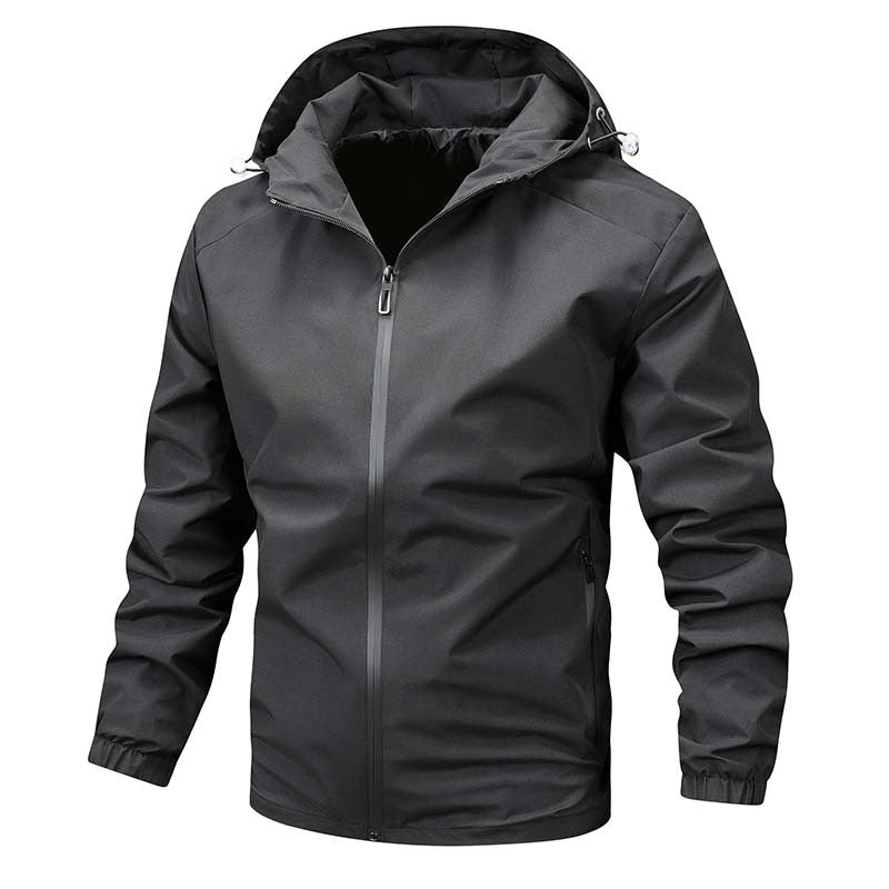 Herren Leichte Softshell‑Kapuzenjacke mit wasserabweisender Membran und versiegelten Reißverschlüssen Shop Nory