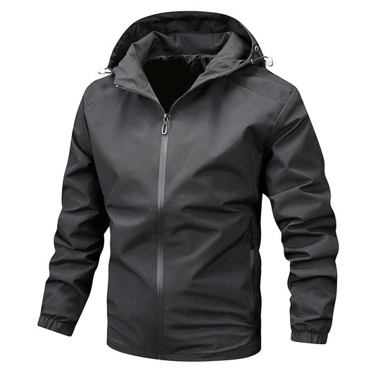 Herren Leichte Softshell‑Kapuzenjacke mit wasserabweisender Membran und versiegelten Reißverschlüssen Shop Nory