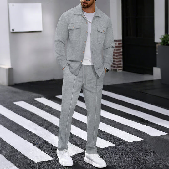Herren nan leichtes Overshirt mit aufgesetzten Brusttaschen und entspannter Passform Shop Nory