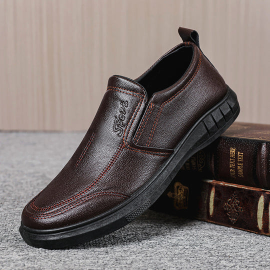 Herren bequeme Slip-On Freizeitschuhe mit komfortabler Sohle