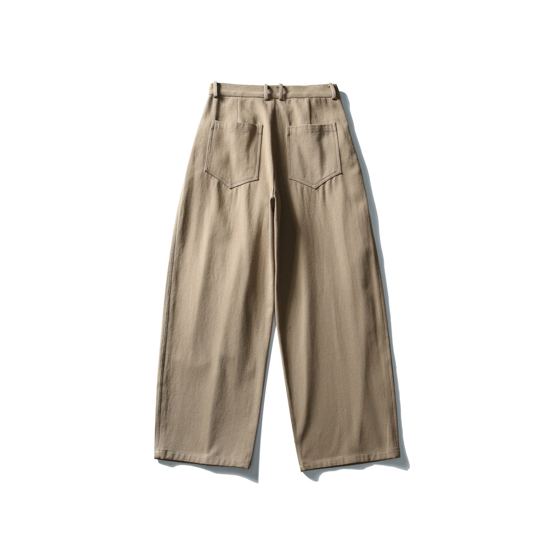 Damen Hochtaillierte Culotte-Hose mit sichtbarer Bügelfalte und weitem Cropped‑Bein Shop Nory