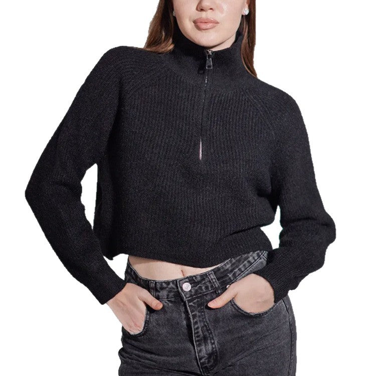 Damen Weite High-Waist-Jeans mit geradem Bein und sichtbaren Teilungsnähten Shop Nory
