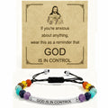 Damen Motivationsarmband mit bunten Edelsteinen und inspirierendem Spruch Shop Nory