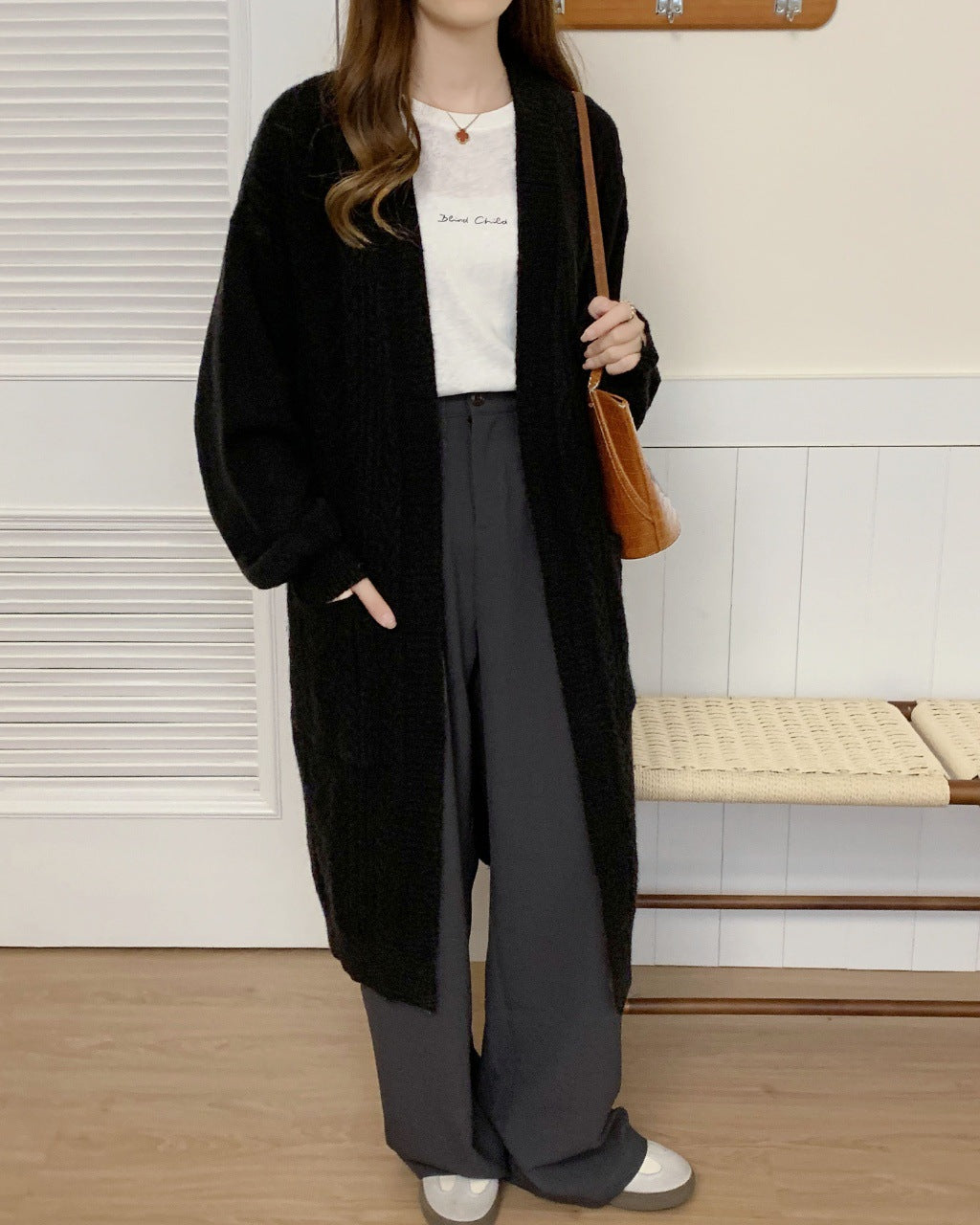 Damen Oversized Strickjacke Shop Nory