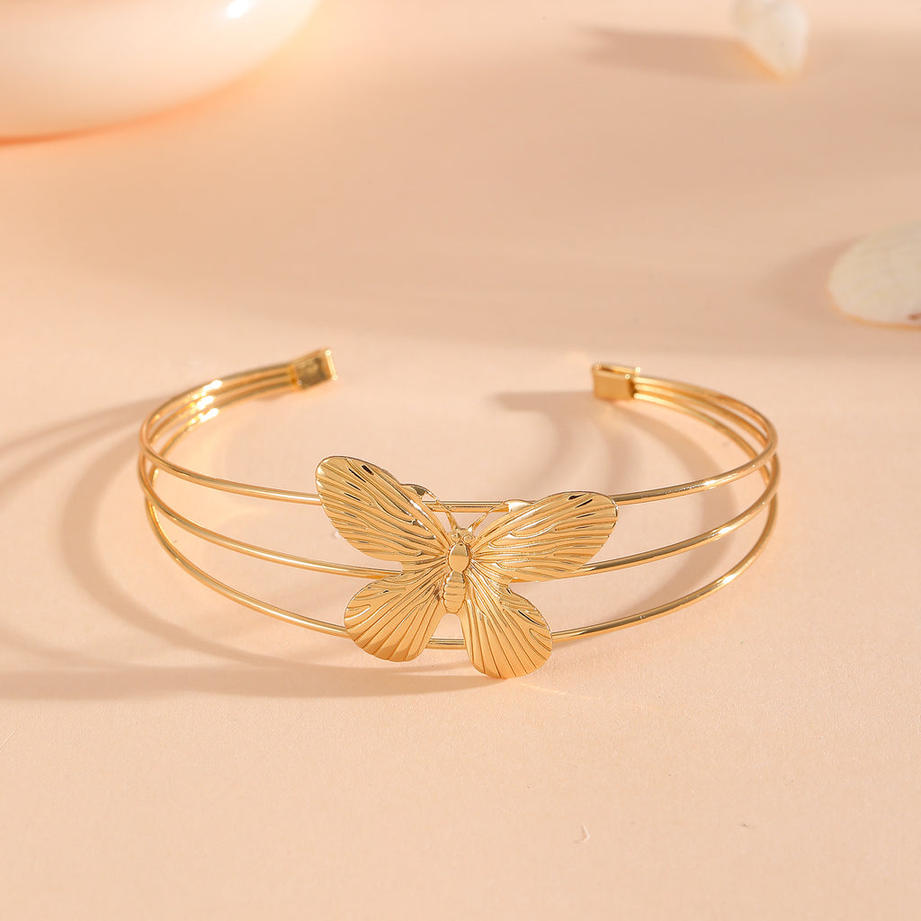 Damen Armreif mit kunstvollem Schleifendesign Shop Nory