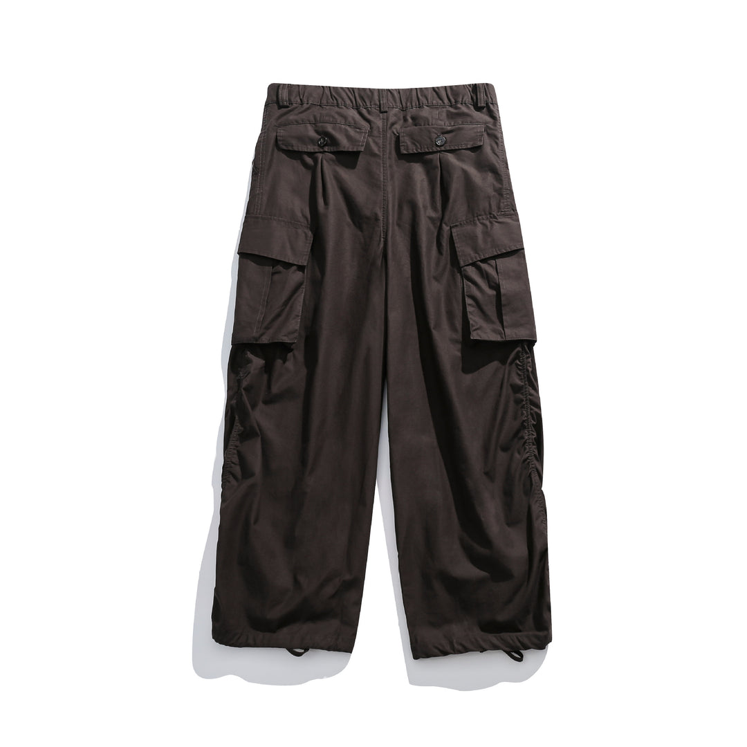 Damen Weite Cargo‑Culotte mit elastischem Tunnelzugbund und Saumkordel Shop Nory