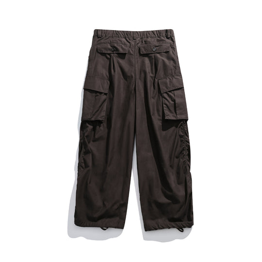 Damen Weite Cargo‑Culotte mit elastischem Tunnelzugbund und Saumkordel Shop Nory