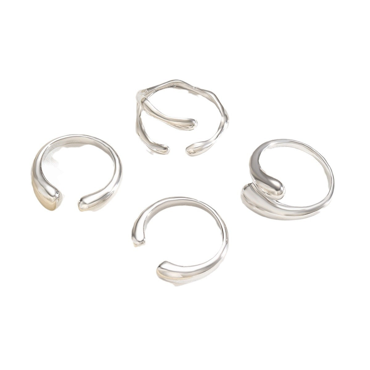 Damen Ring-Set mit einzigartigen skulpturalen Designs Shop Nory