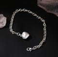 Damen Armband mit Herzanhänger aus hochwertigem Edelstahl Shop Nory