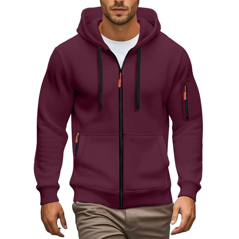 Herren Hochwertiger Zip-Hoodie Shop Nory