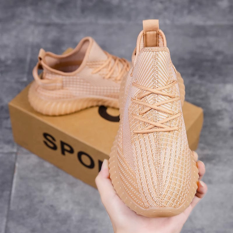 Unisex Strick-Sneakers mit sockenähnlichem Schaft und profiliertem Gummiprofil Shopy Nory
