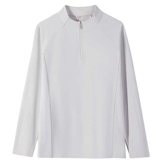 Damen Sportliches Langarmshirt mit Reißverschluss Shop Nory