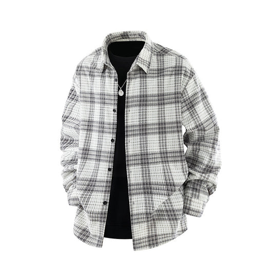 Herren Karierte Flanell Hemd