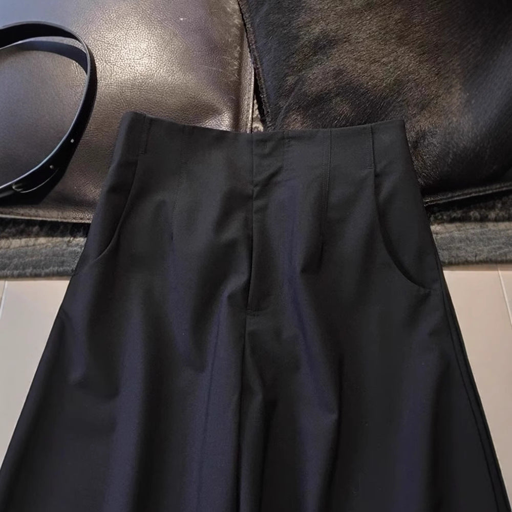 Damen Weit geschnittene schicke Hose Shop Nory