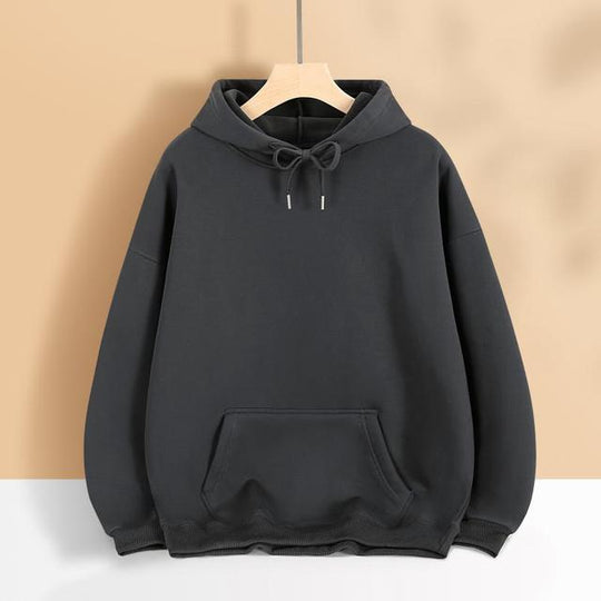 Damen nan oversized Kapuzenpulloverkleid mit Kängurutasche, verlängerter Silhouette und weichem French-Terry Shop Nory