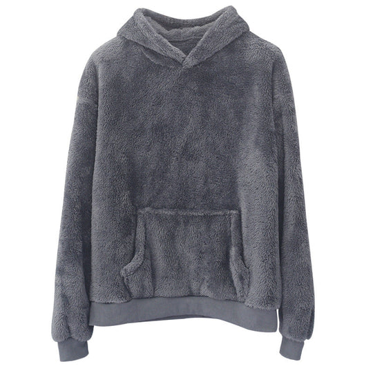 Herren kuscheliger Fleece-Hoodie