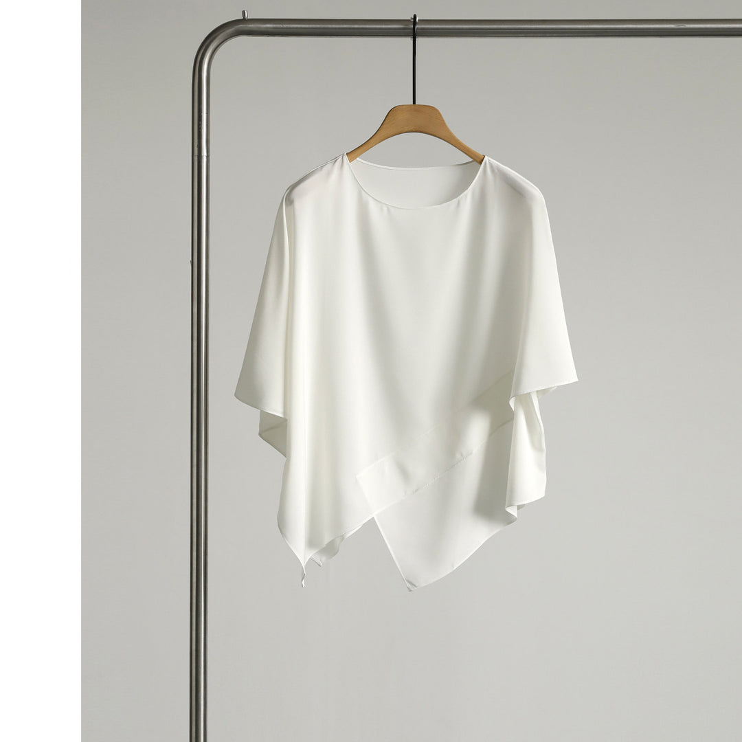 Damen Modische Wickelbluse Shop Nory