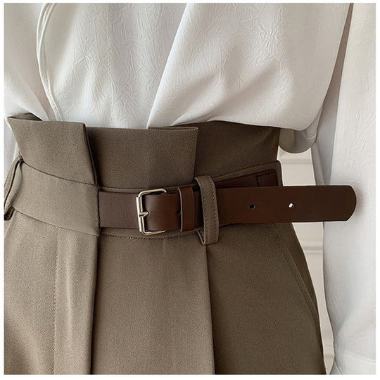 Damen Hochtaillierte Dress Pant Shop Nory