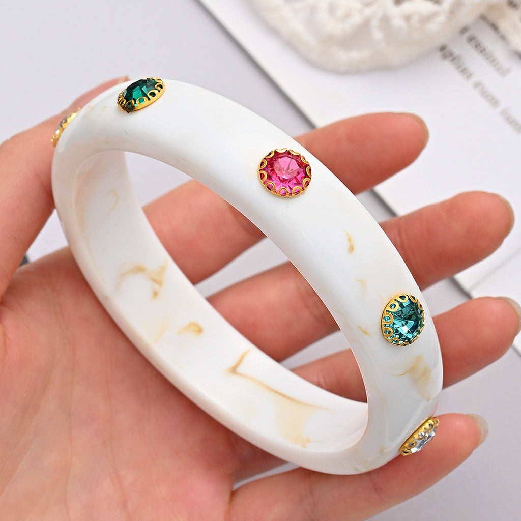 Damenarmband mit farbigen Kristallakzenten Shop Nory