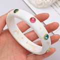 Damenarmband mit farbigen Kristallakzenten Shop Nory