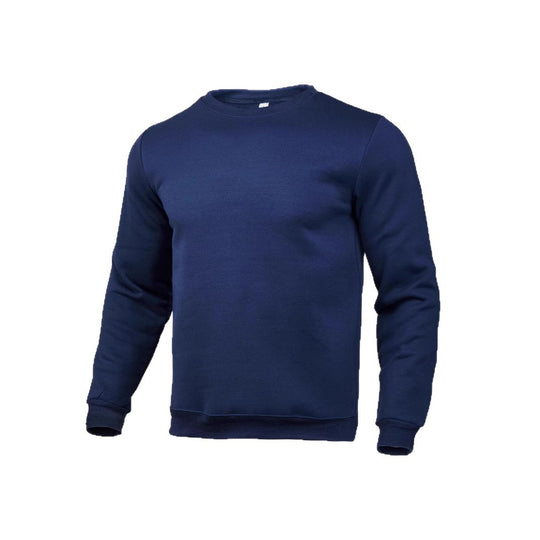 Herren nan klassisches Rundhals-Sweatshirt mit weichem Fleece-Innenfutter, geripptem Saum und verstärkten Nähten Shop Nory