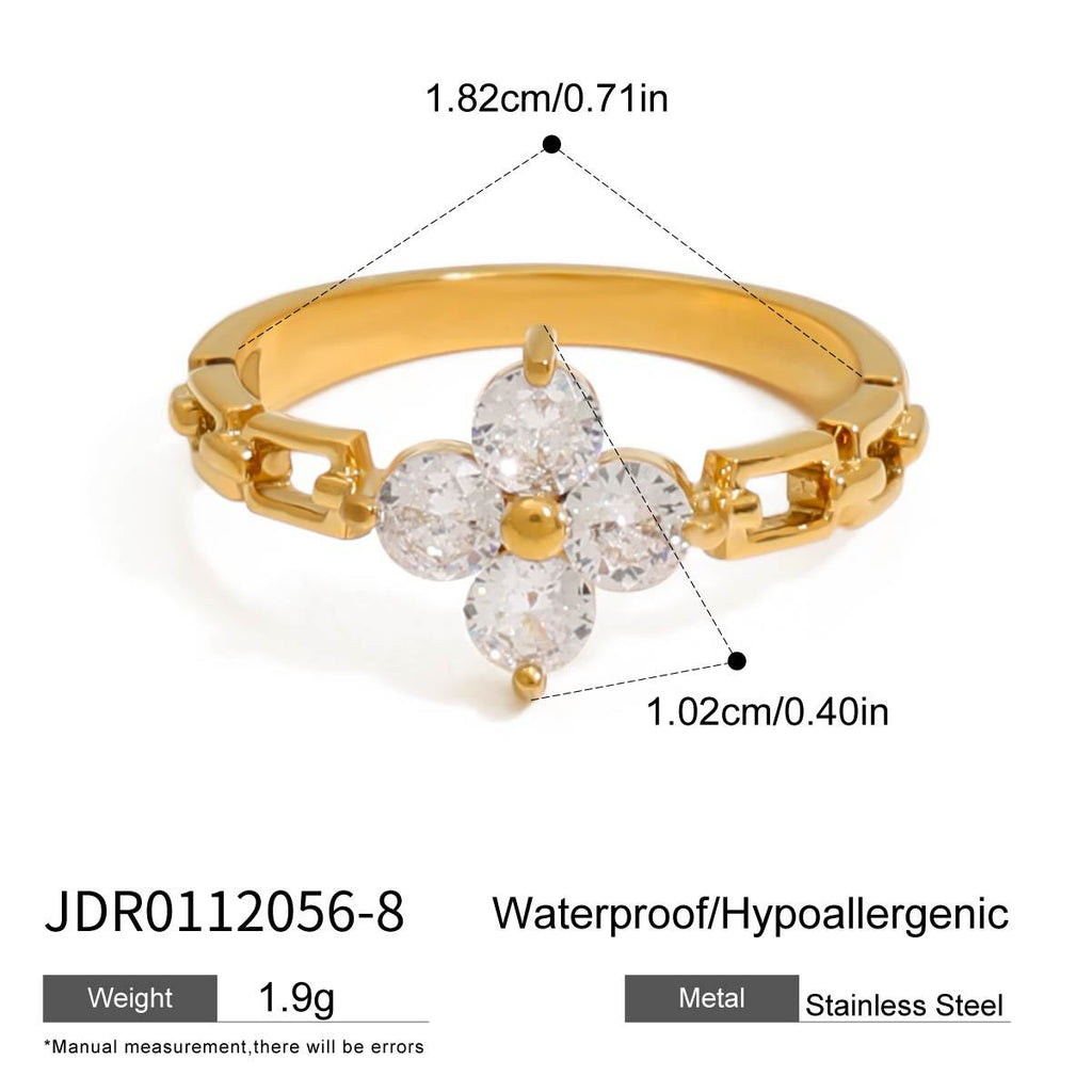 Damen Armband mit funkelnden Herzanhängern aus hypoallergenem Edelstahl Shop Nory