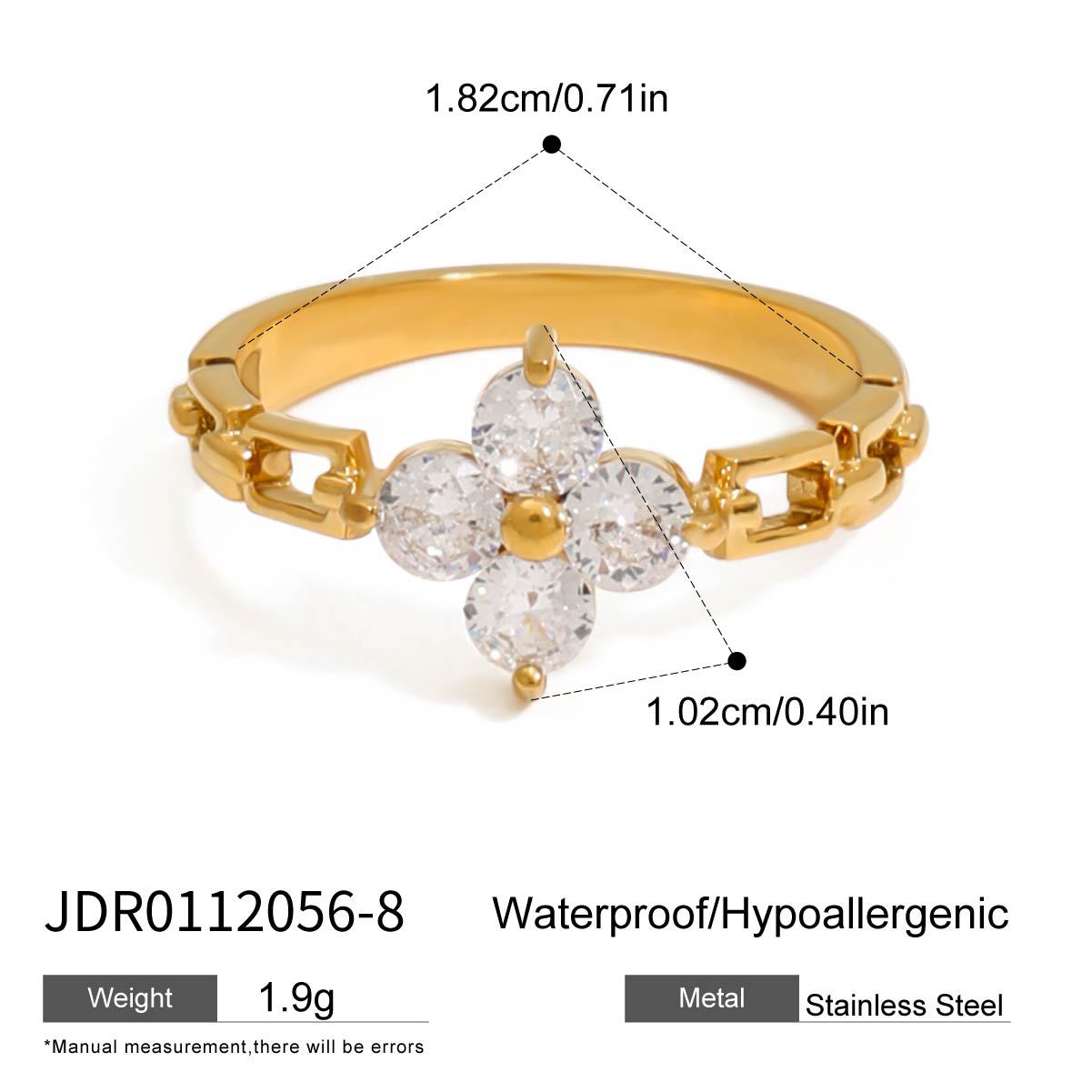 Damen Armband mit funkelnden Herzanhängern aus hypoallergenem Edelstahl Shop Nory