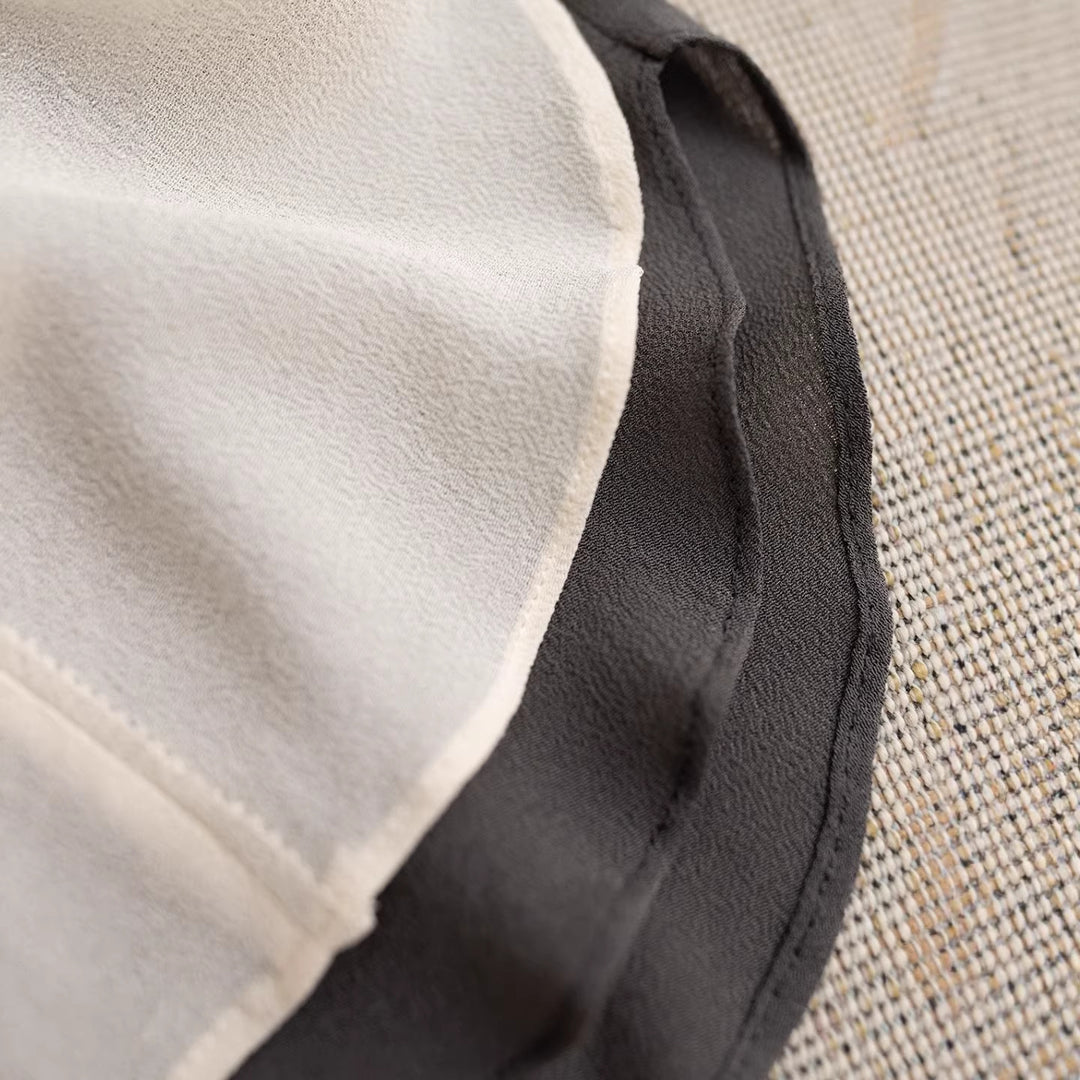 Damen Edle Bluse mit Schleifen-Detail Shop Nory