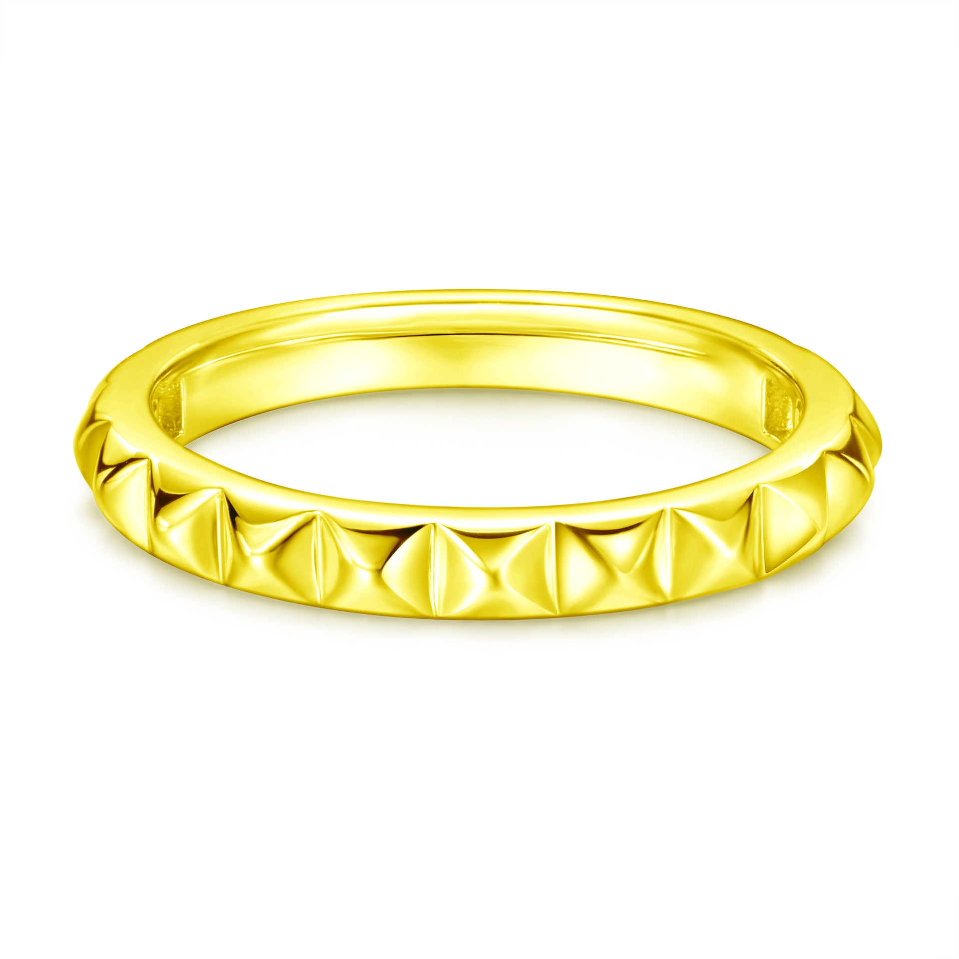 Damenring mit einzigartigem geometrischem Design und glänzender Oberfläche Shop Nory