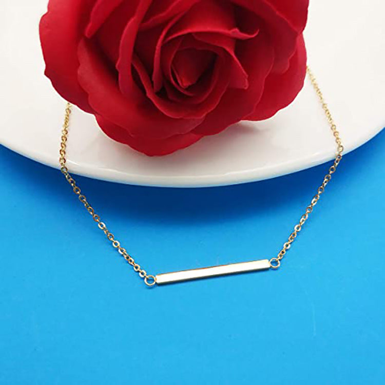 Damen personalisierte Namens-Halskette mit eleganter Gliederkette Shop Nory