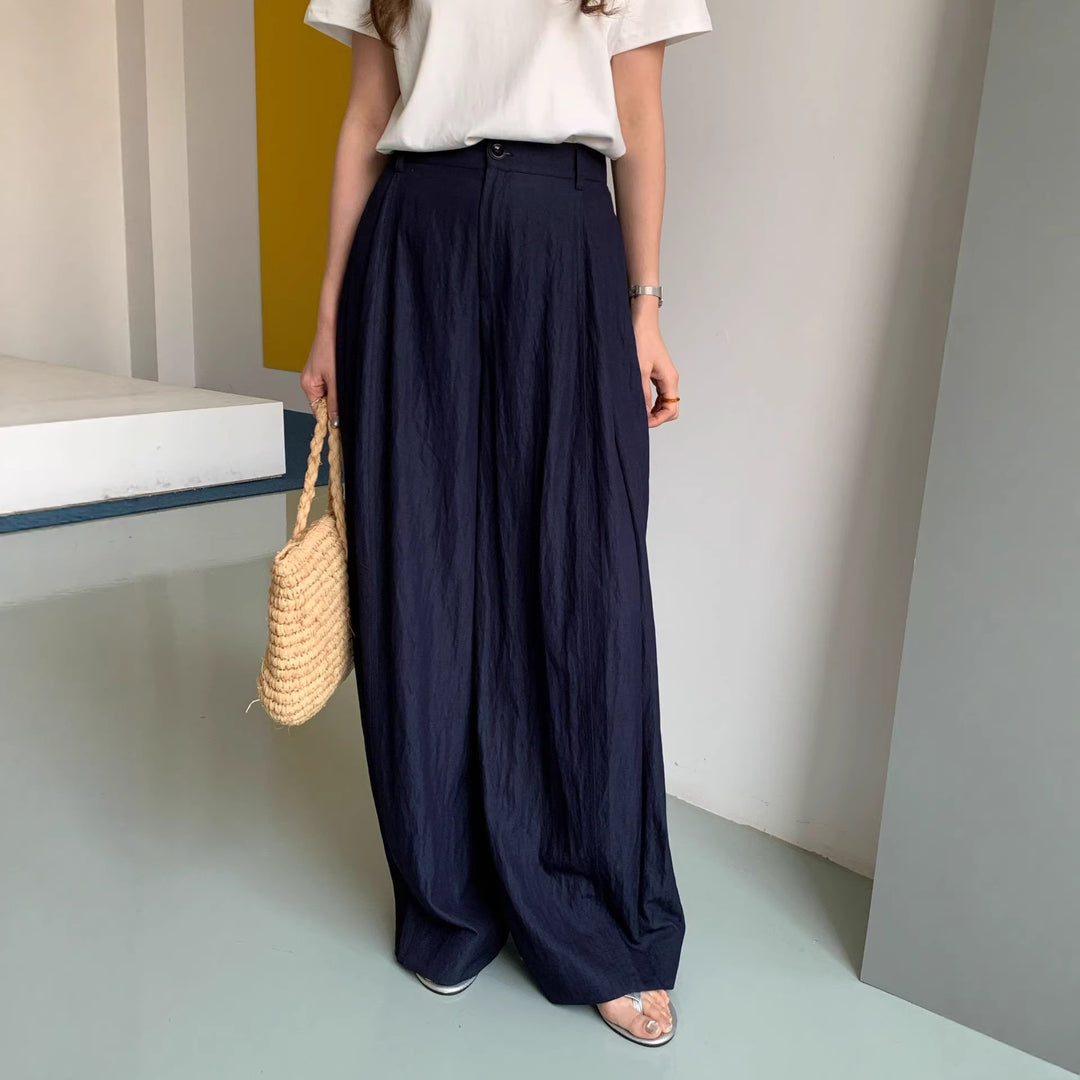 Damen Weite Leinenhose Shop Nory