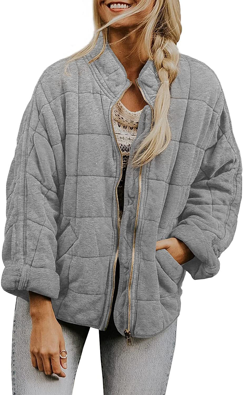 Damen Übergroße Steppjacke Shop Nory