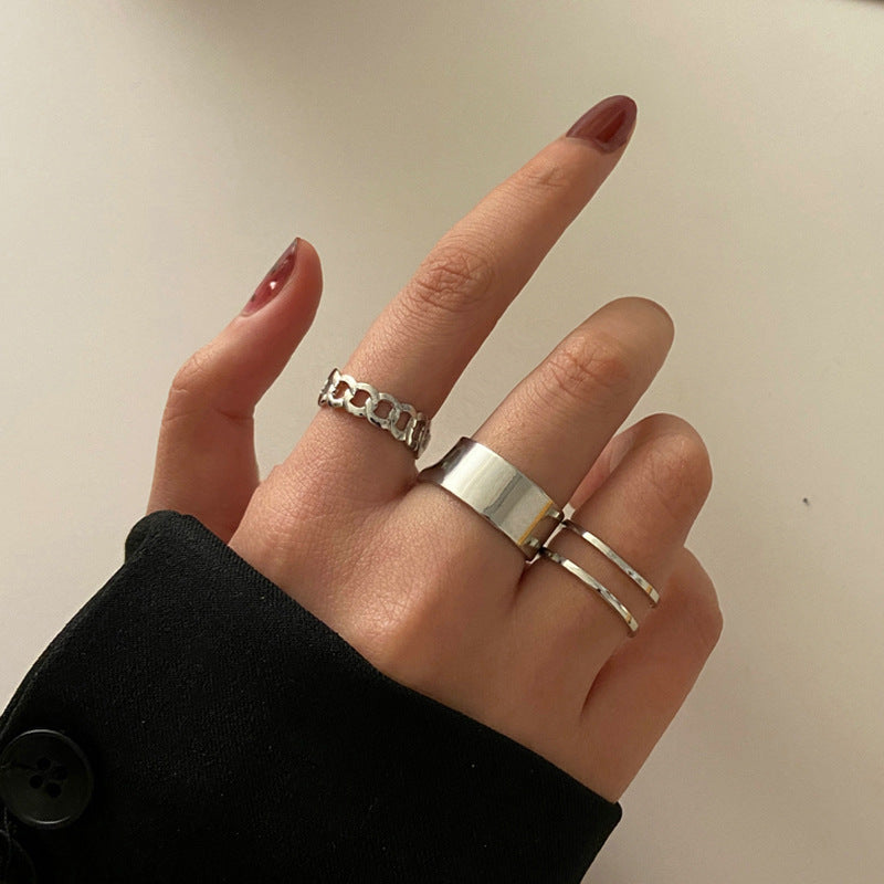 Damen Ringset mit eleganten und modernen Designs Shop Nory