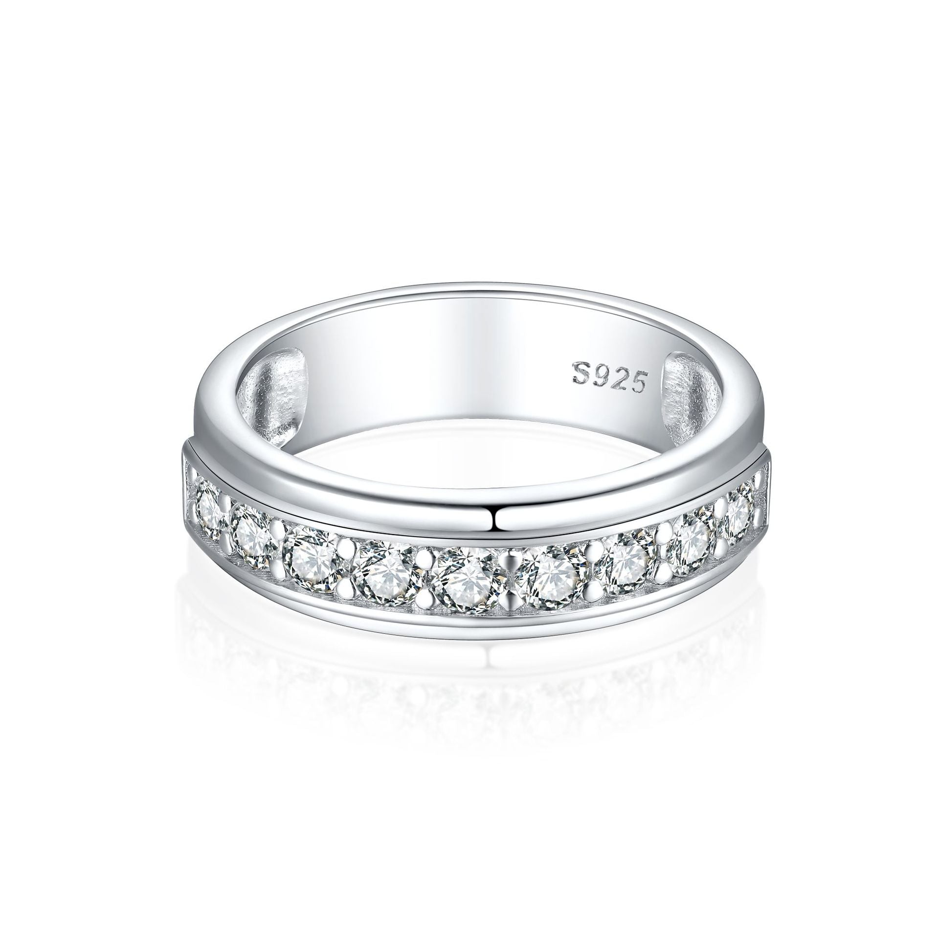 Damen Ring mit funkelndem Zirkonia-Besatz und elegantem Design Shop Nory