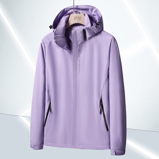 Herren Leichte Softshell-Funktionsjacke mit atmungsaktivem Meshfutter und verstellbarer Kapuze Shop Nory