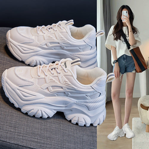Damen Chunky Sneakers mit innovativer Dämpfungstechnologie und bequemer Passform