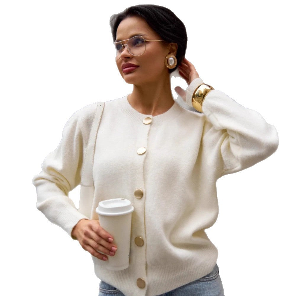 Damen Glamouröser Strickcardigan Shop Nory