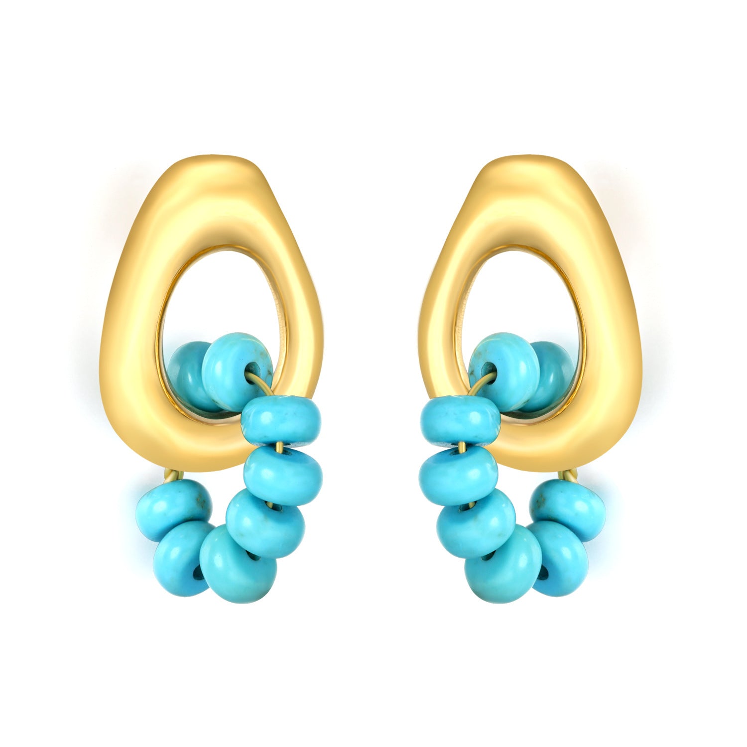 Damen Zierliche Blumen-Ohrstecker aus hochwertigem Edelstahl Shop Nory