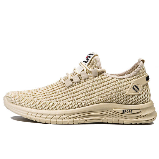Herren Atmungsaktive Mesh-Laufschuhe mit flexiblem Design