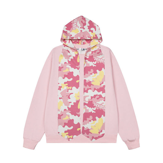 Damen Kapuzen-Sweatshirt mit überlanger Schal‑Optik und Frontzip Shop Nory