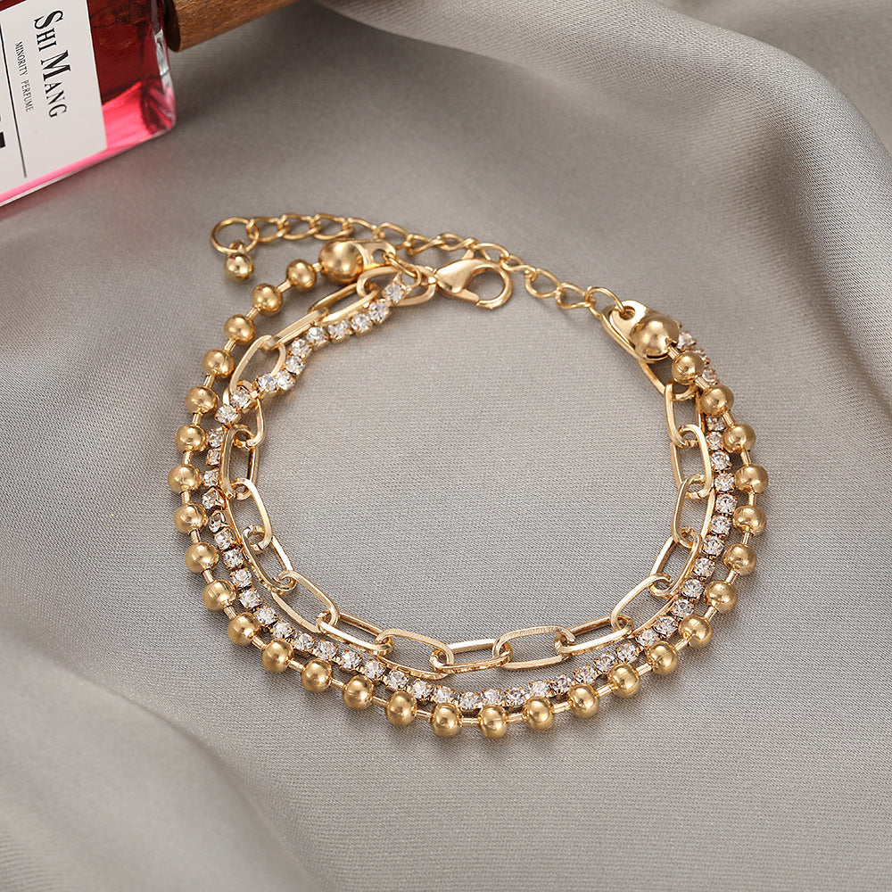 Damen Armband-Set mit eleganten und funkelnden Kristallakzenten Shop Nory