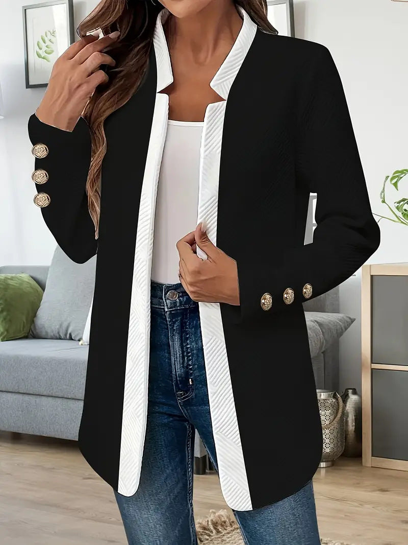 Damen Elegante und modische Blazerjacke