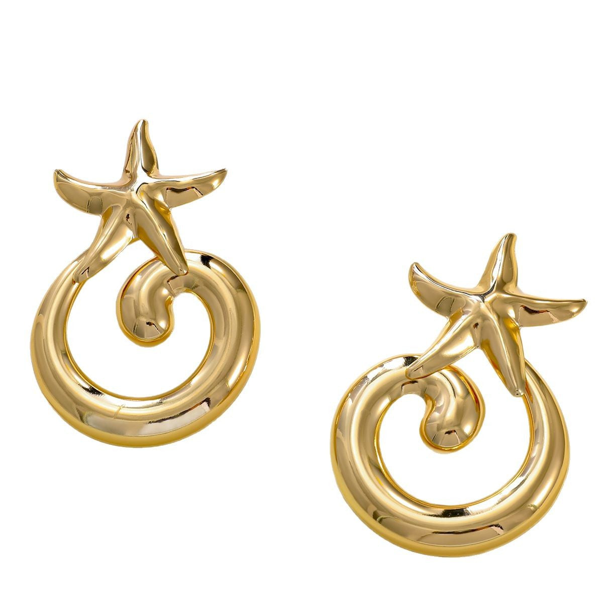 Damen Ohrringe im modernen, skulpturalen Design Shop Nory